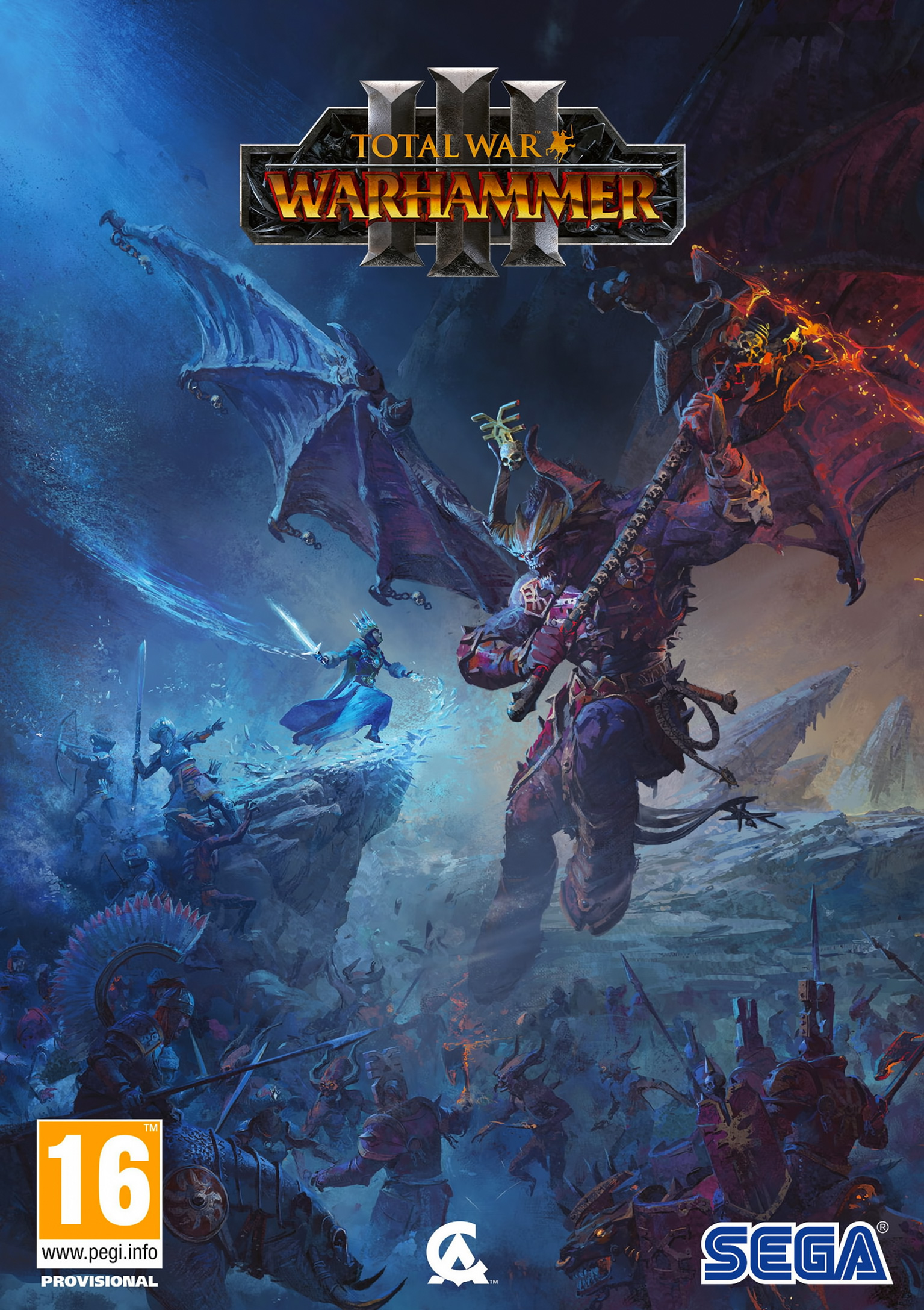 Total War: Warhammer III - pedn DVD obal