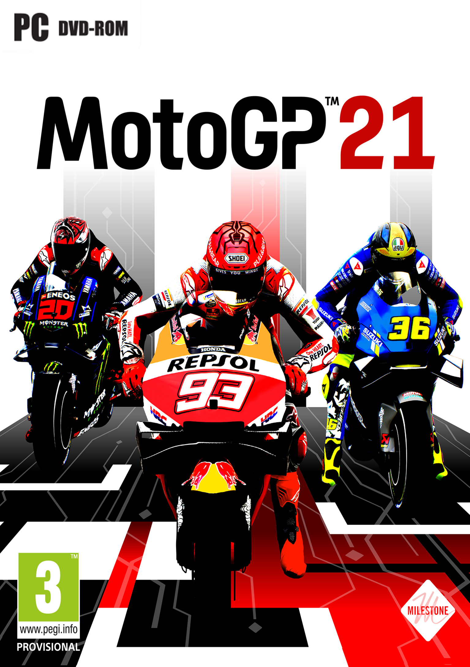 MotoGP 21 - pedn DVD obal
