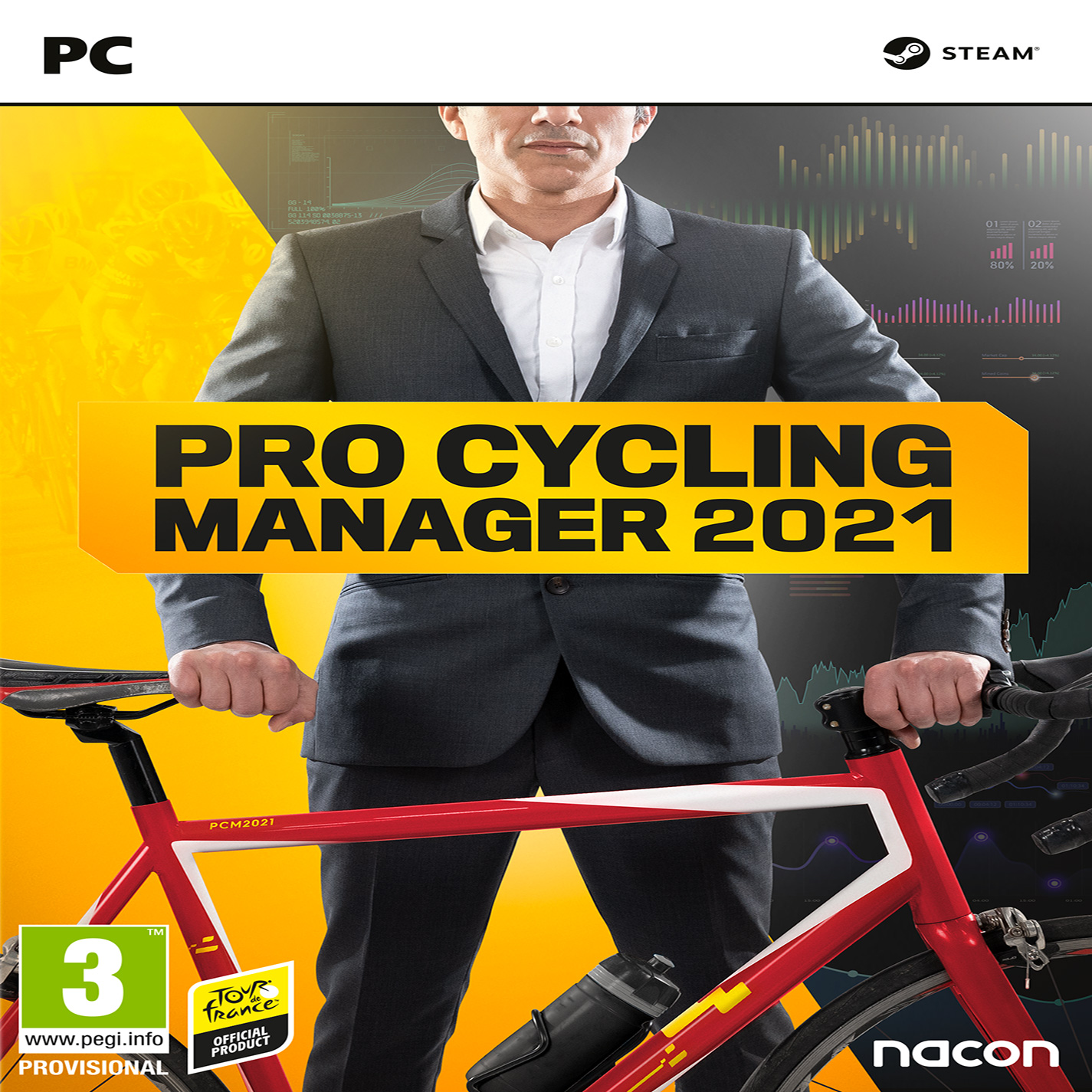Pro Cycling Manager 2021 - pedn CD obal