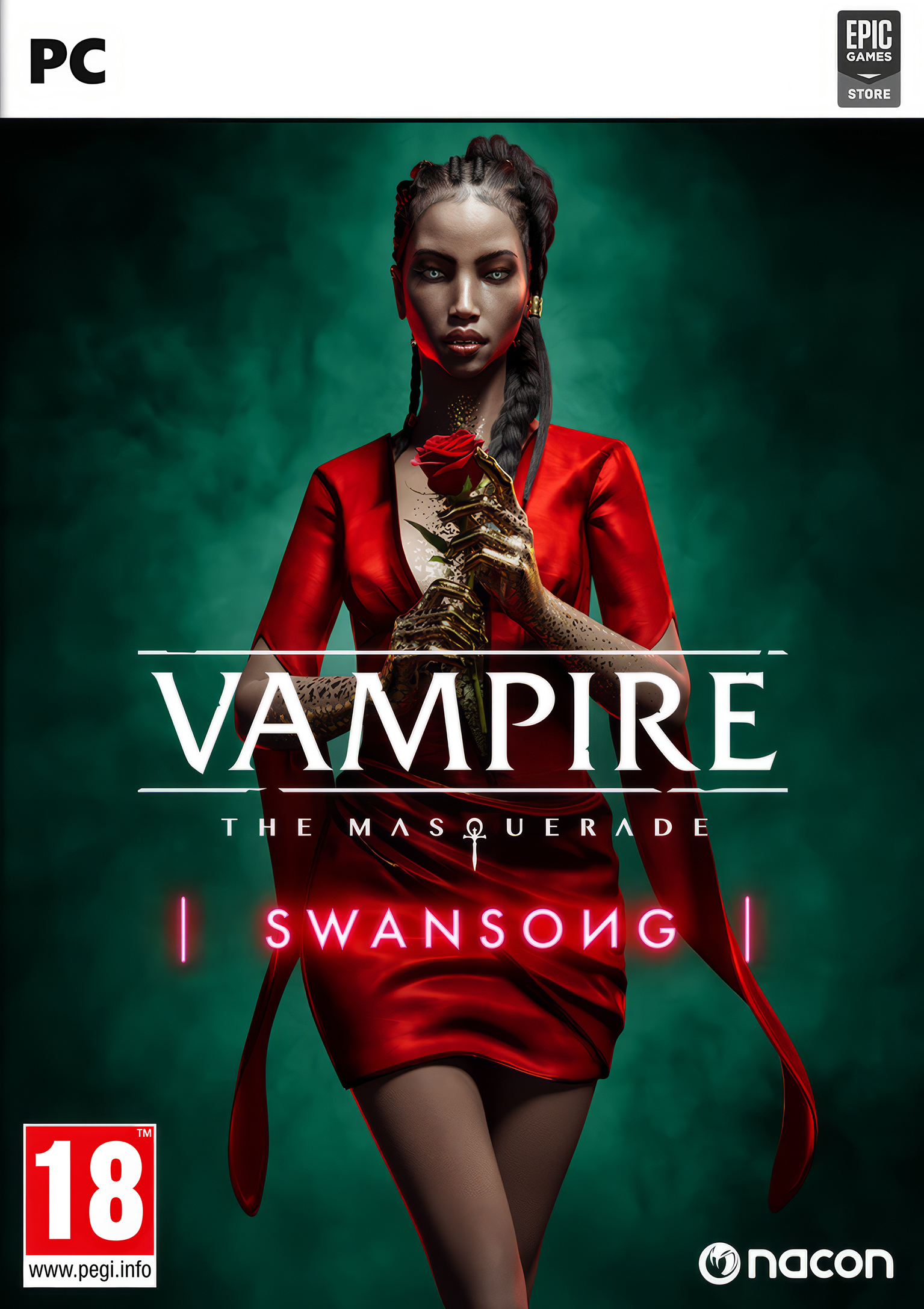Vampire: The Masquerade - Swansong - pedn DVD obal