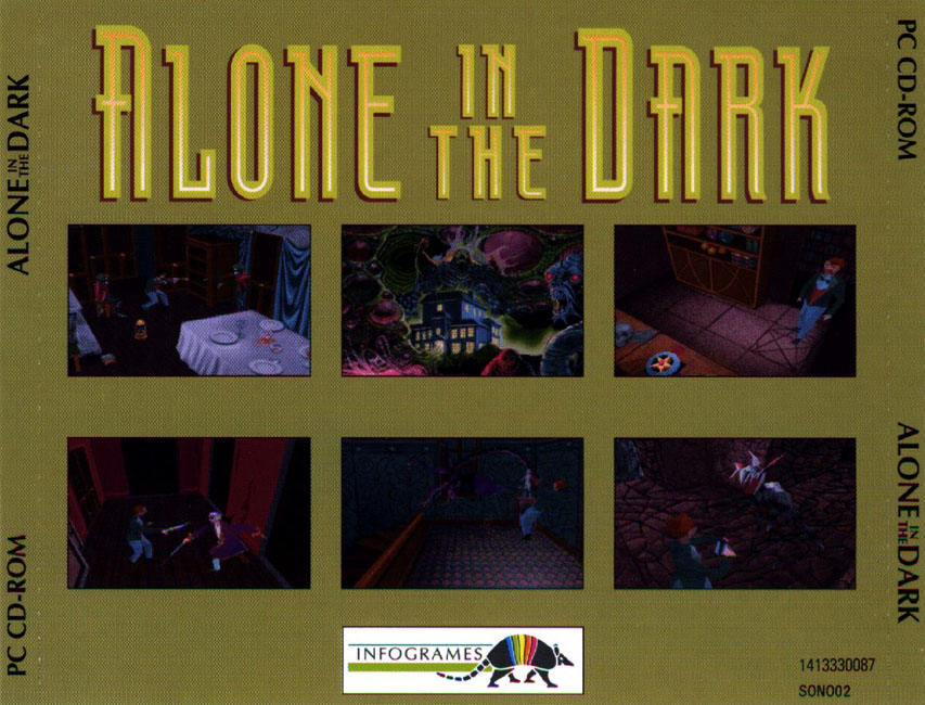 Alone in the Dark 1 - zadn CD obal