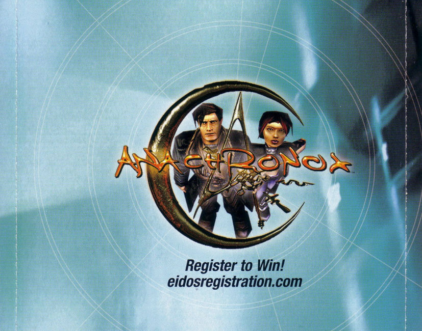 Anachronox - zadn vnitn CD obal