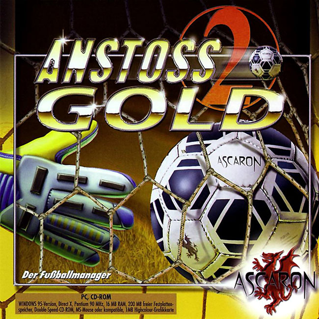 Anstoss 2: Gold - pedn CD obal
