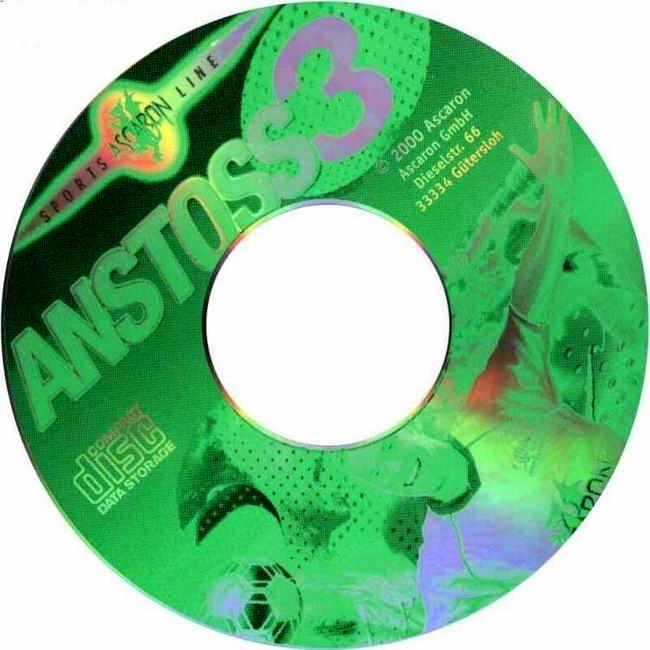 Anstoss 3 - Der Fussballmanager - CD obal