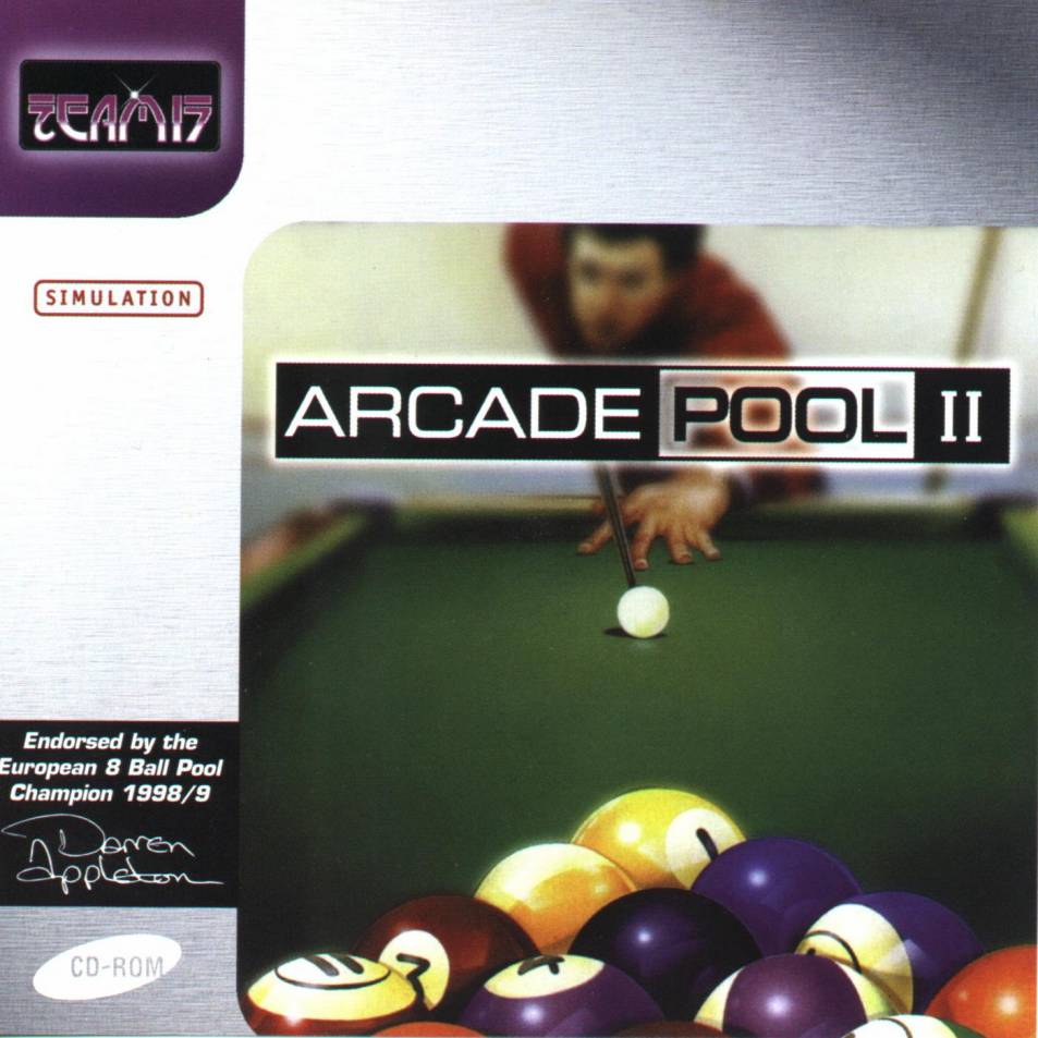 Arcade Pool II - pedn CD obal