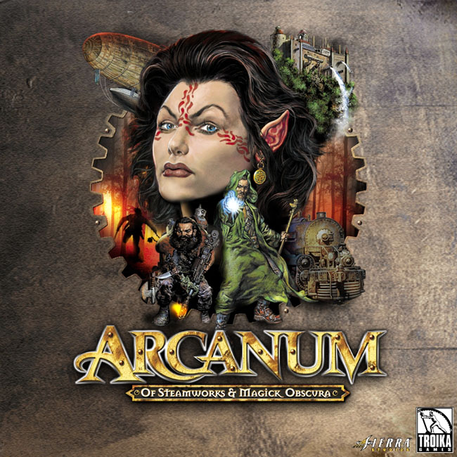 Arcanum: Of Steamworks and Magick Obscura - pedn CD obal