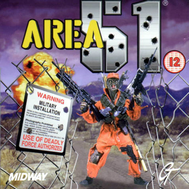 Area 51 (1996) - pedn CD obal