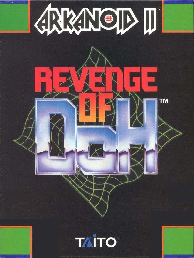 Arkanoid II: Revenge of Doh - pedn CD obal
