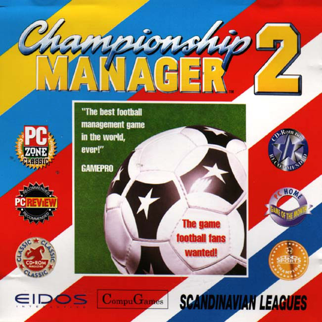 Championship Manager 2 - pedn CD obal