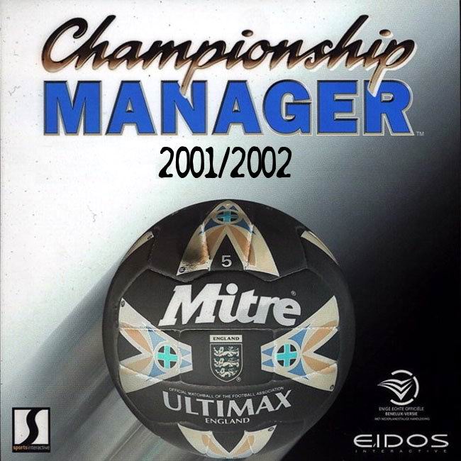 Championship Manager Season 01/02 - pedn CD obal