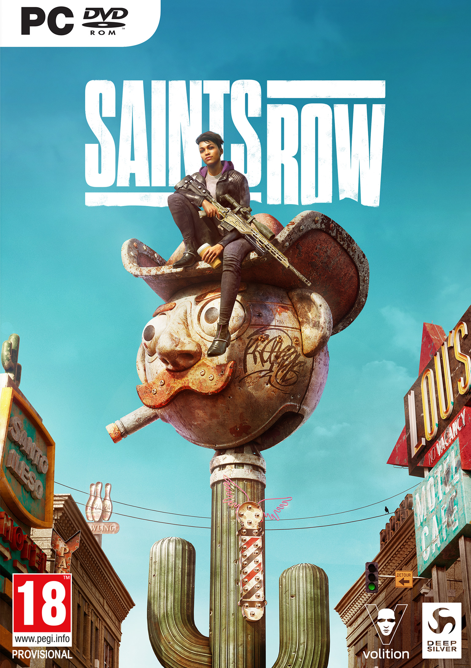 Saints Row - pedn DVD obal