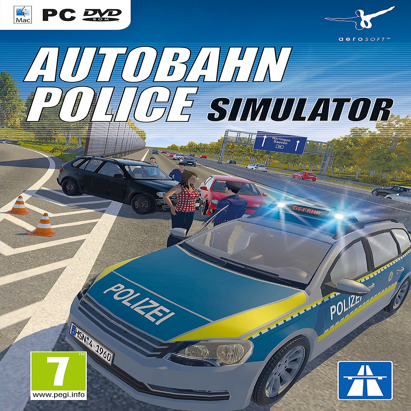 Autobahn Police Simulator - pedn CD obal