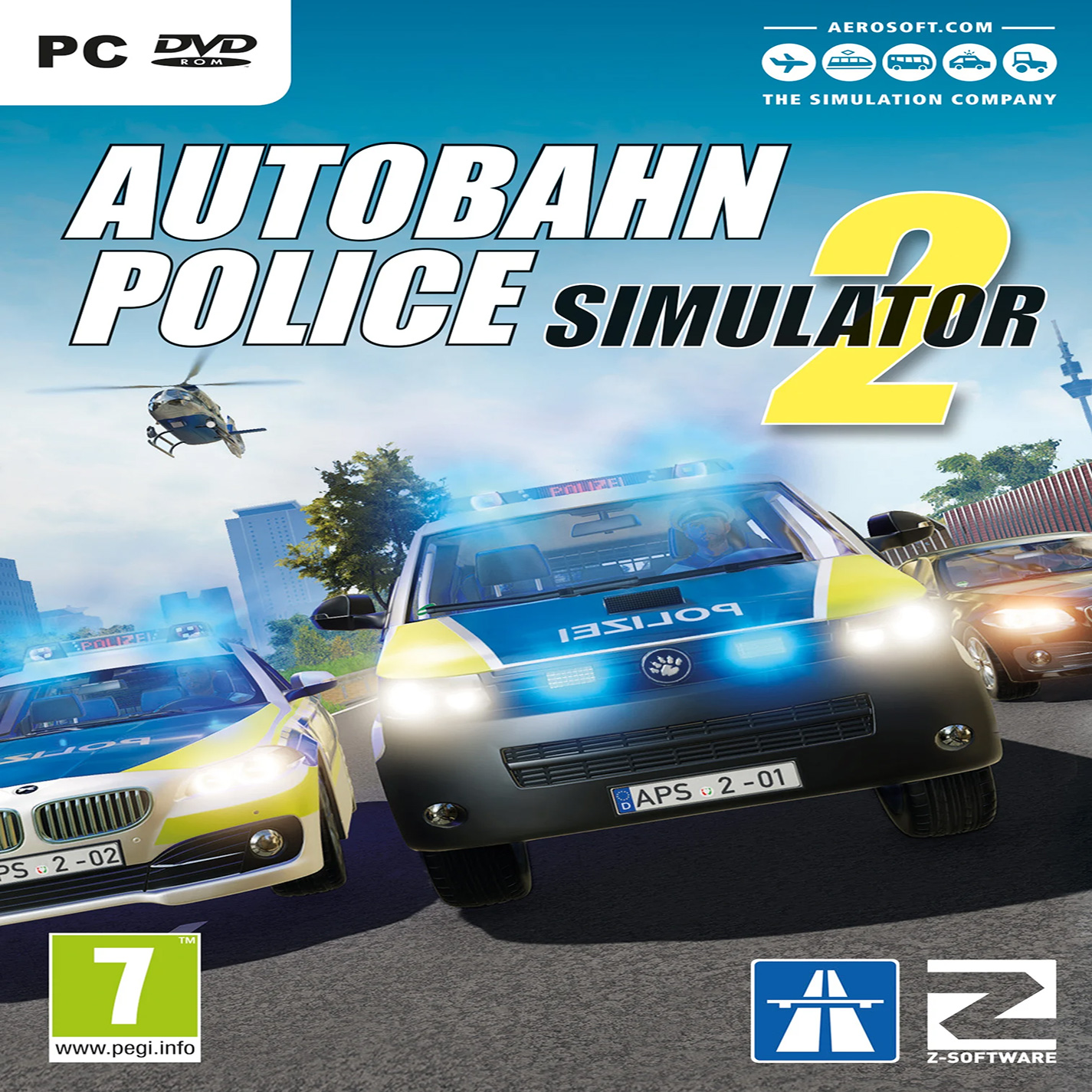 Autobahn Police Simulator 2 - pedn CD obal