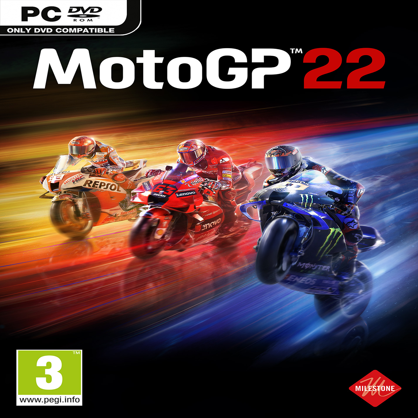 MotoGP 22 - pedn CD obal