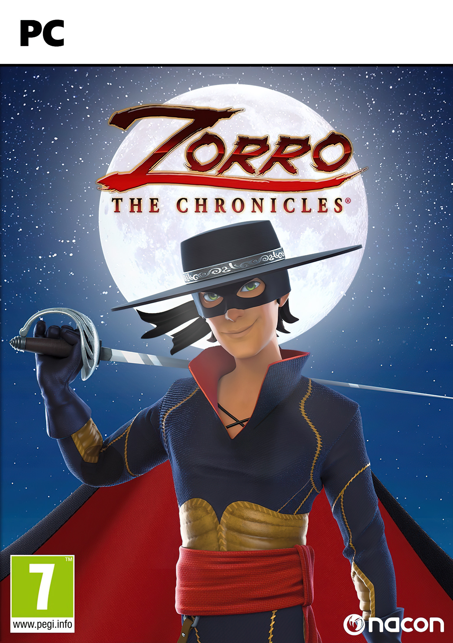 Zorro: The Chronicles - pedn DVD obal