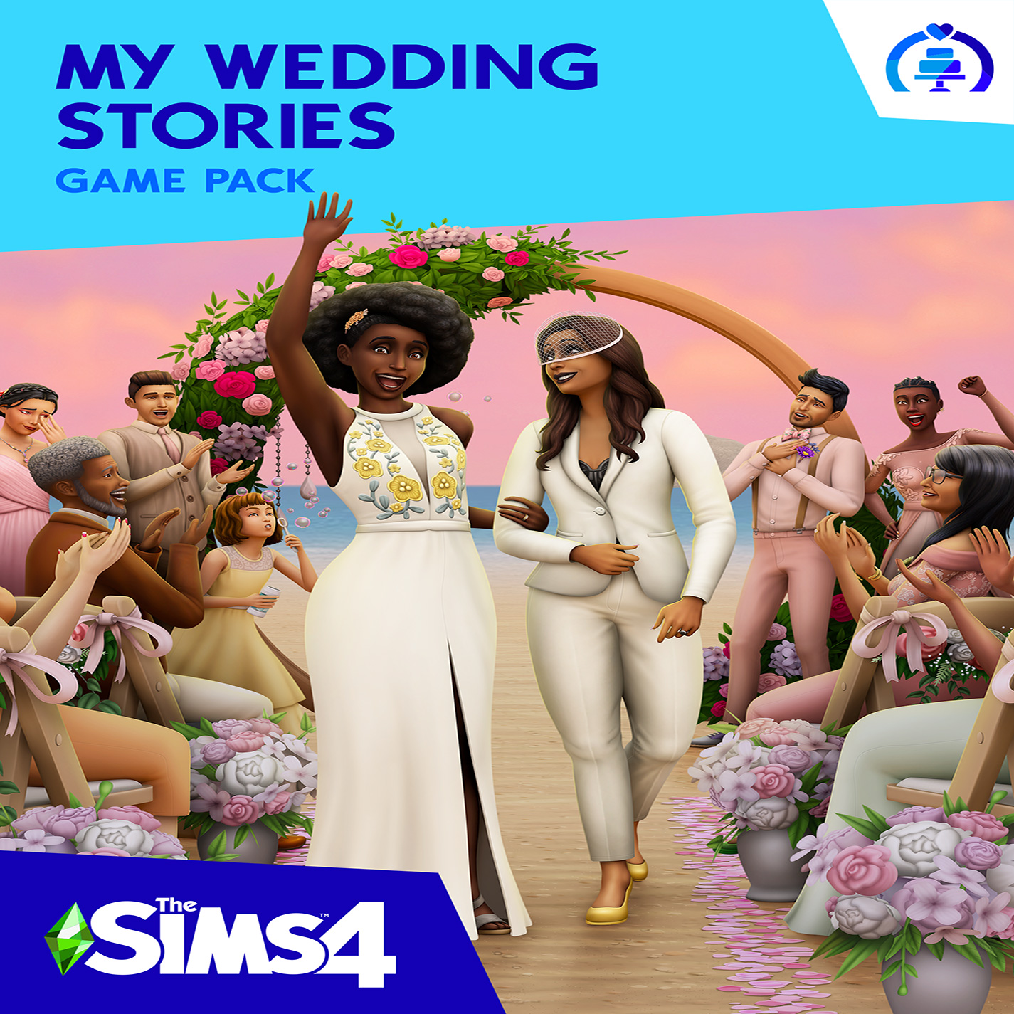 The Sims 4: My Wedding Stories - pedn CD obal