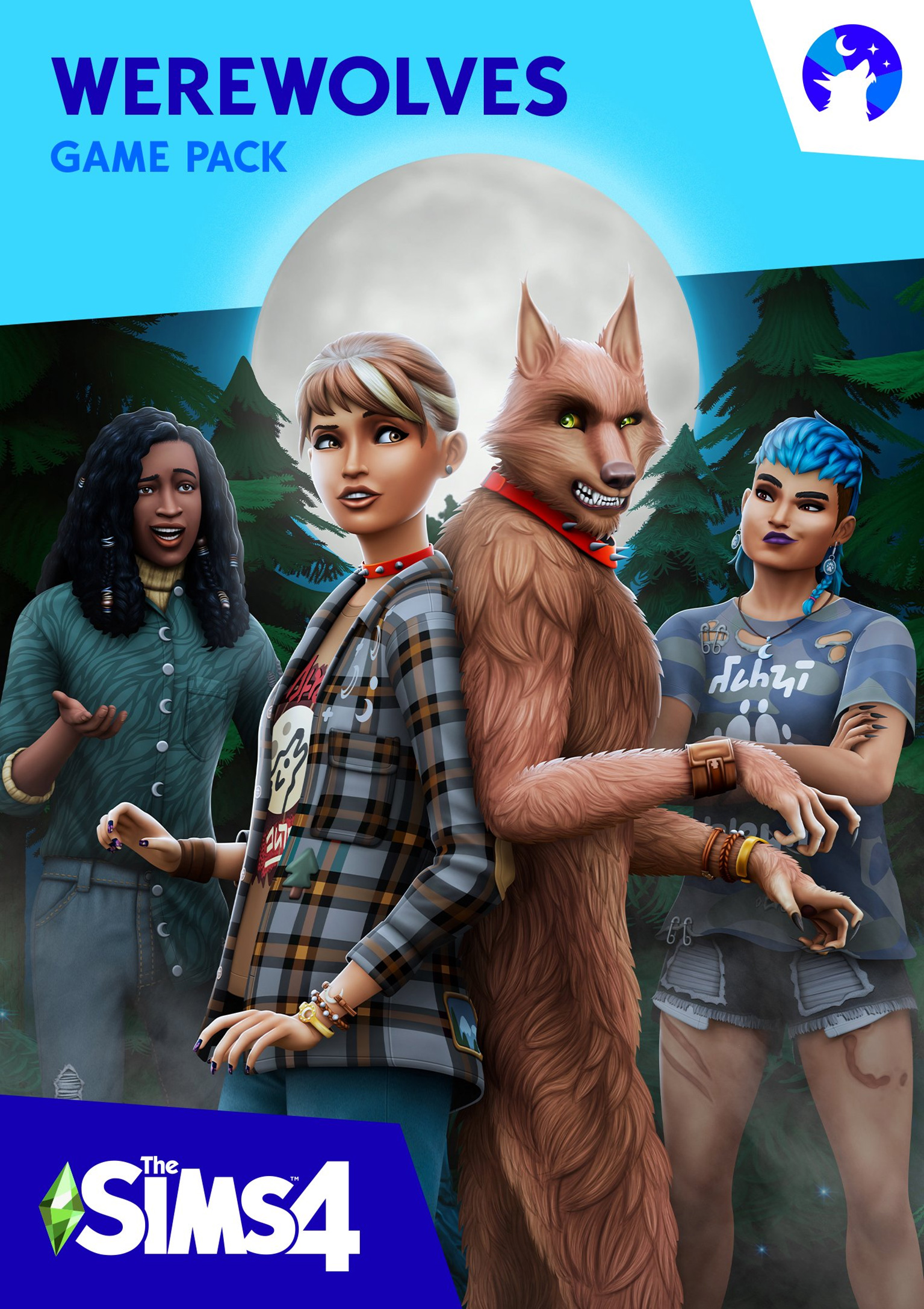 The Sims 4: Werewolves - pedn DVD obal