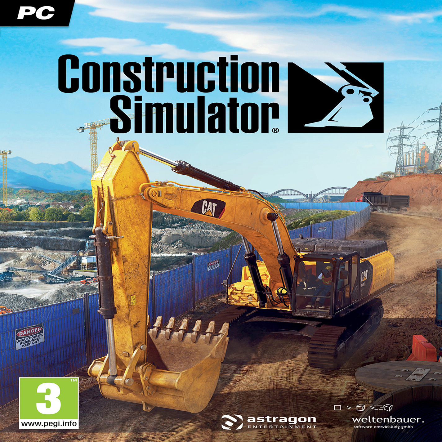 Construction Simulator - pedn CD obal