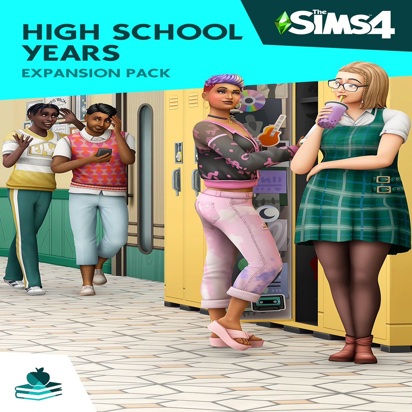 The Sims 4: High School Years - pedn CD obal