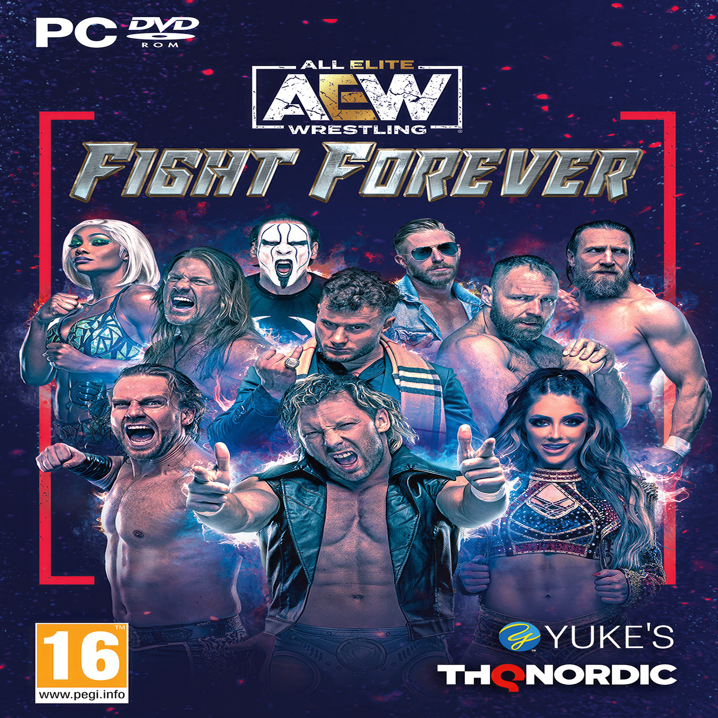 AEW: Fight Forever - pedn CD obal 2