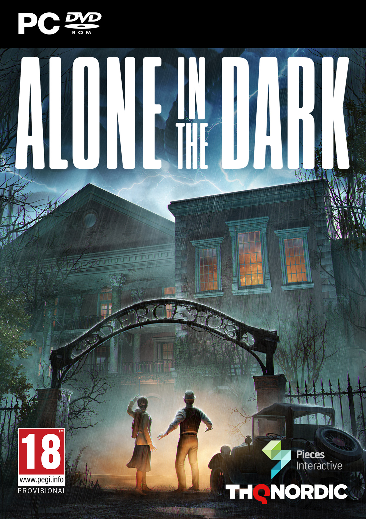 Alone in the Dark - přední DVD obal