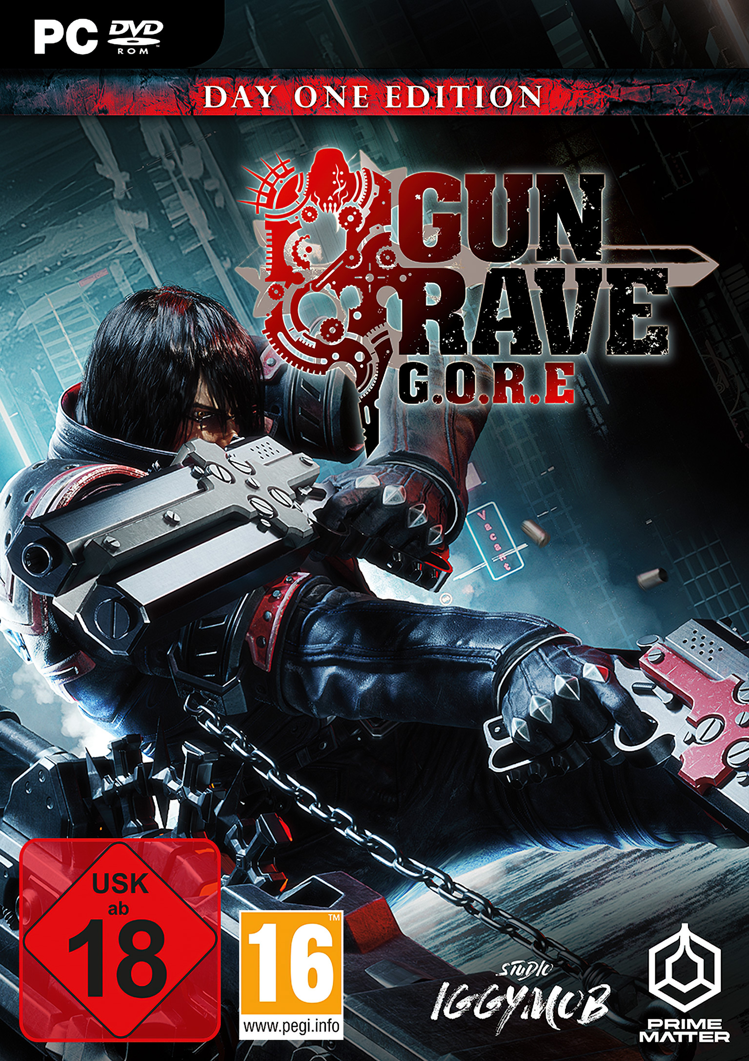 Gungrave G.O.R.E - pedn DVD obal