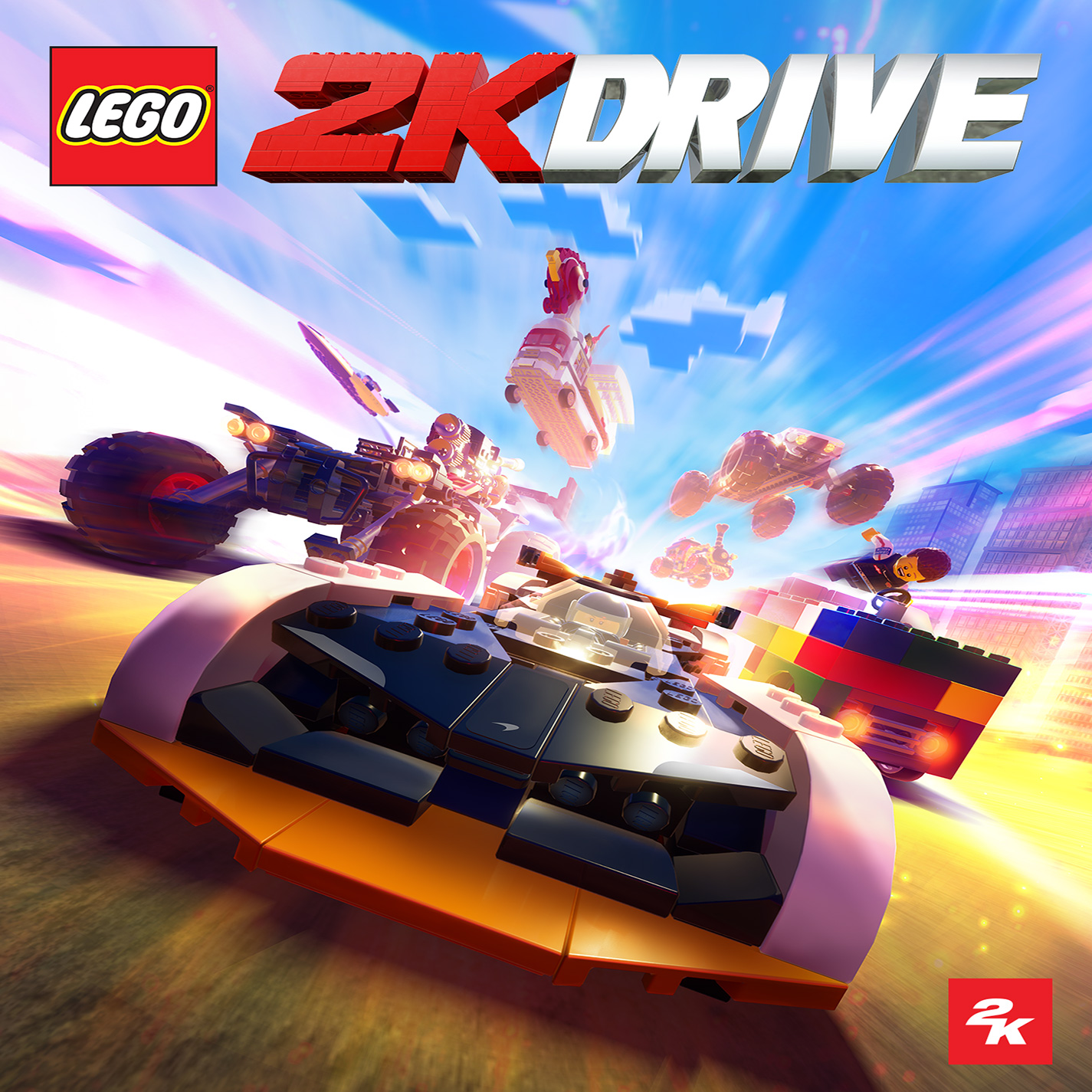 LEGO 2K Drive - pedn CD obal