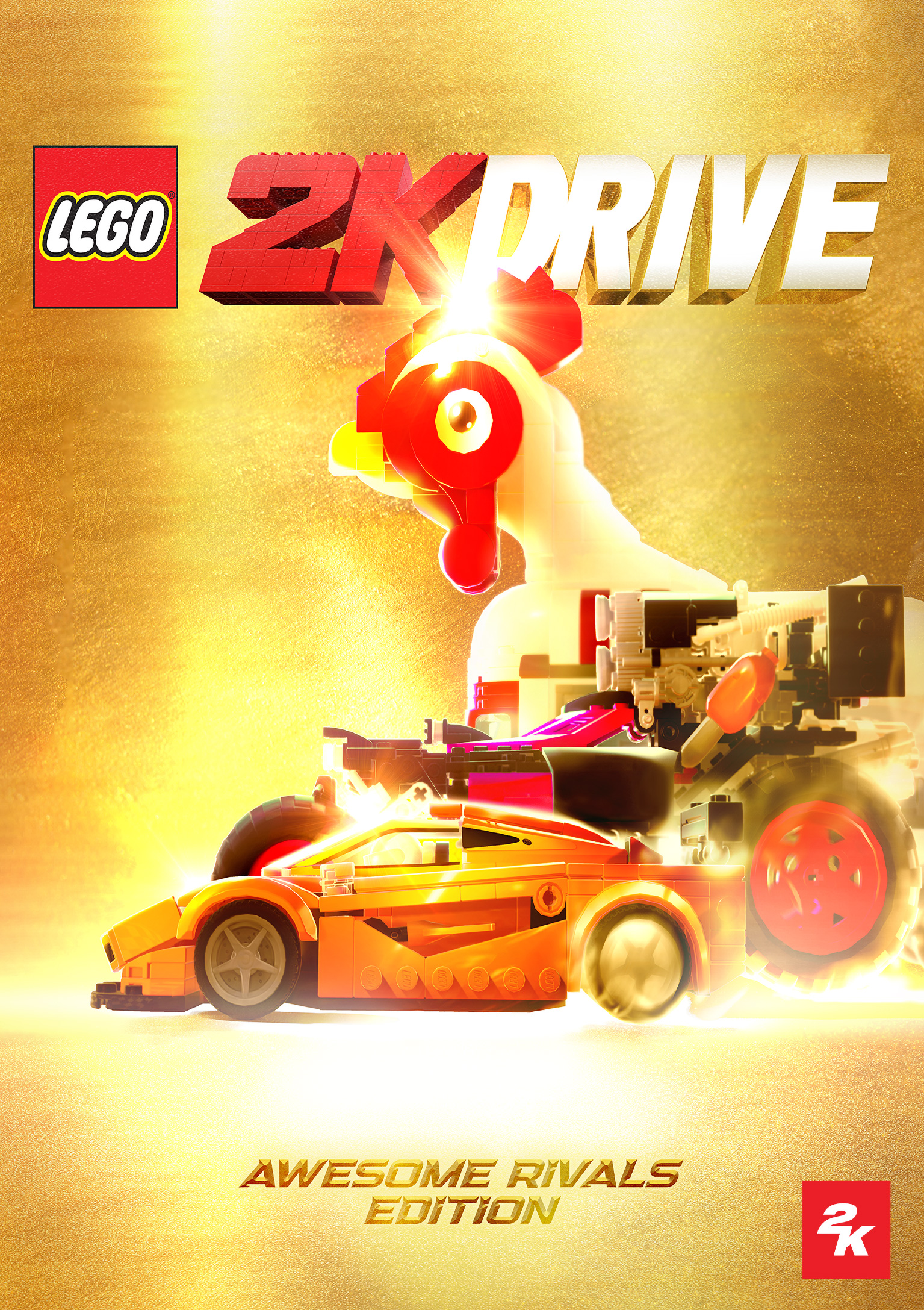 LEGO 2K Drive - pedn DVD obal 3