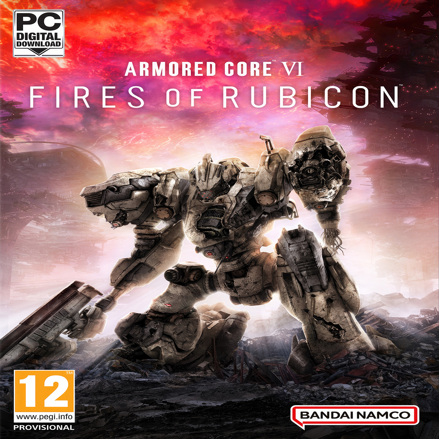 Armored Core VI: Fires of Rubicon - pedn CD obal