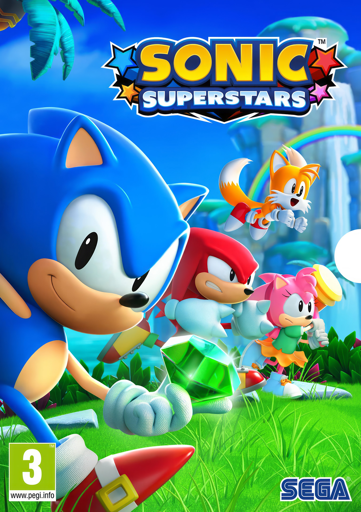 Sonic Superstars - pedn DVD obal