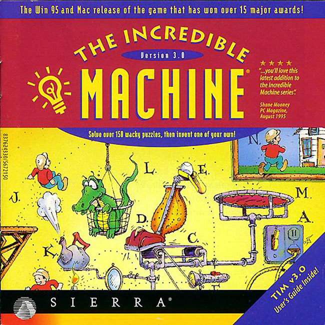 The Incredible Machine - pedn CD obal