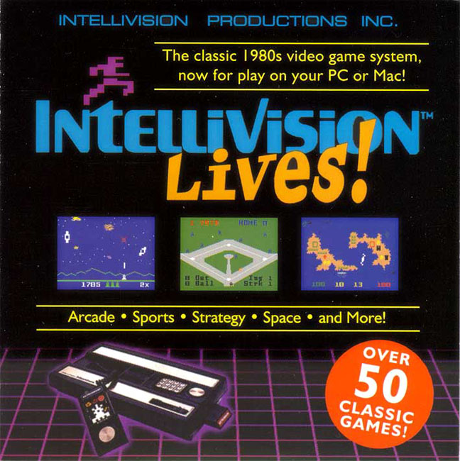 Intellivision Lives - pedn CD obal