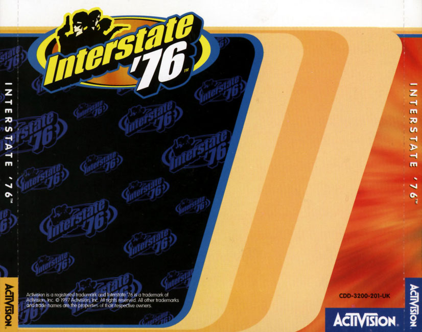 Interstate '76 - zadn CD obal