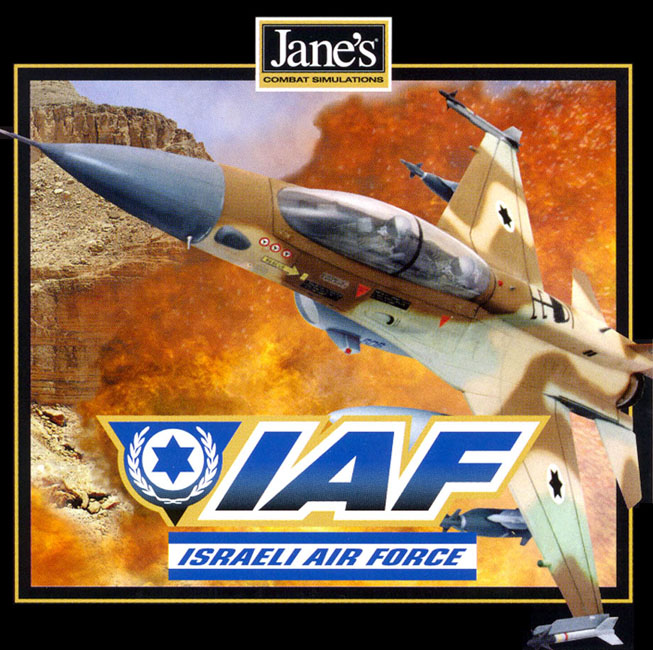 Jane's Combat Simulations: Israeli Air Force - pedn CD obal