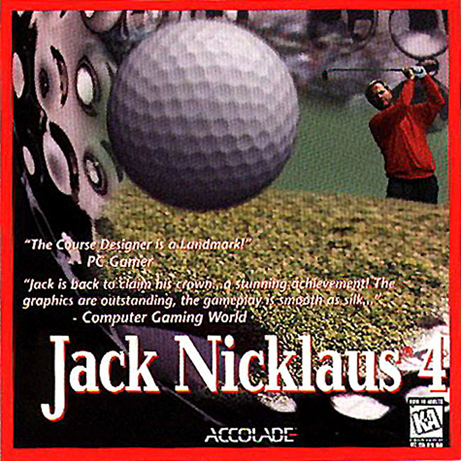 Jack Nicklaus 4 - pedn CD obal
