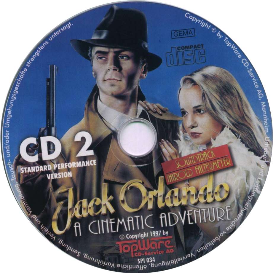 Jack Orlando - CD obal 2