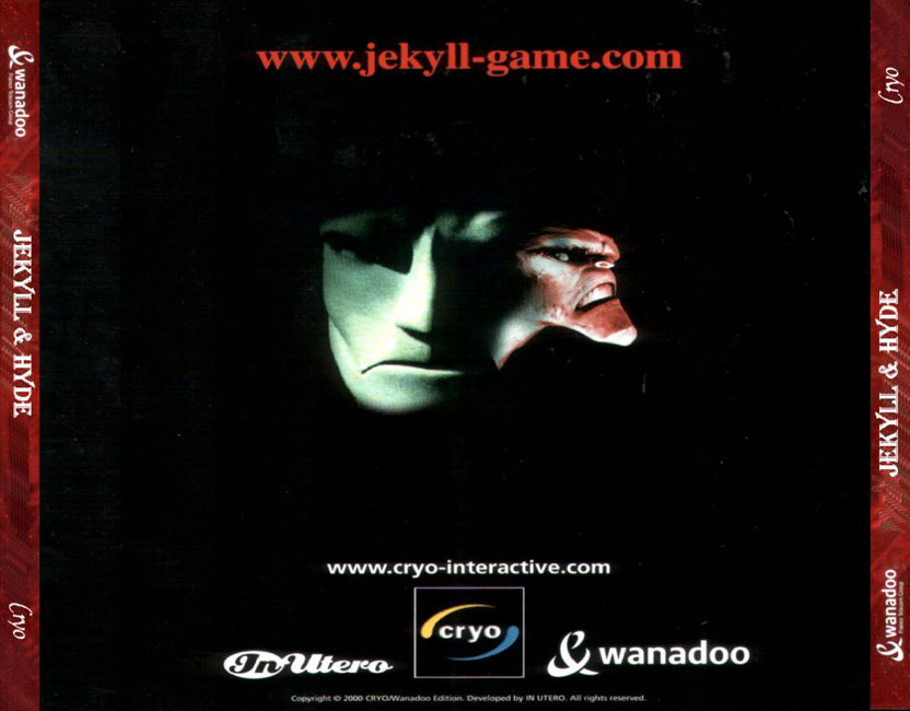 Jekyll & Hyde - zadn CD obal