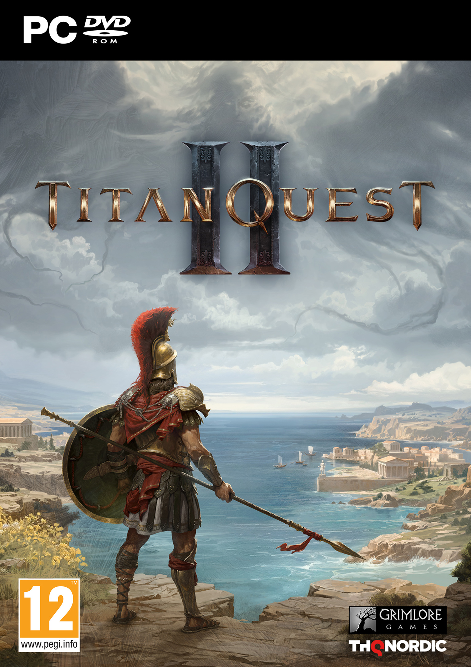 Titan Quest II - pedn DVD obal