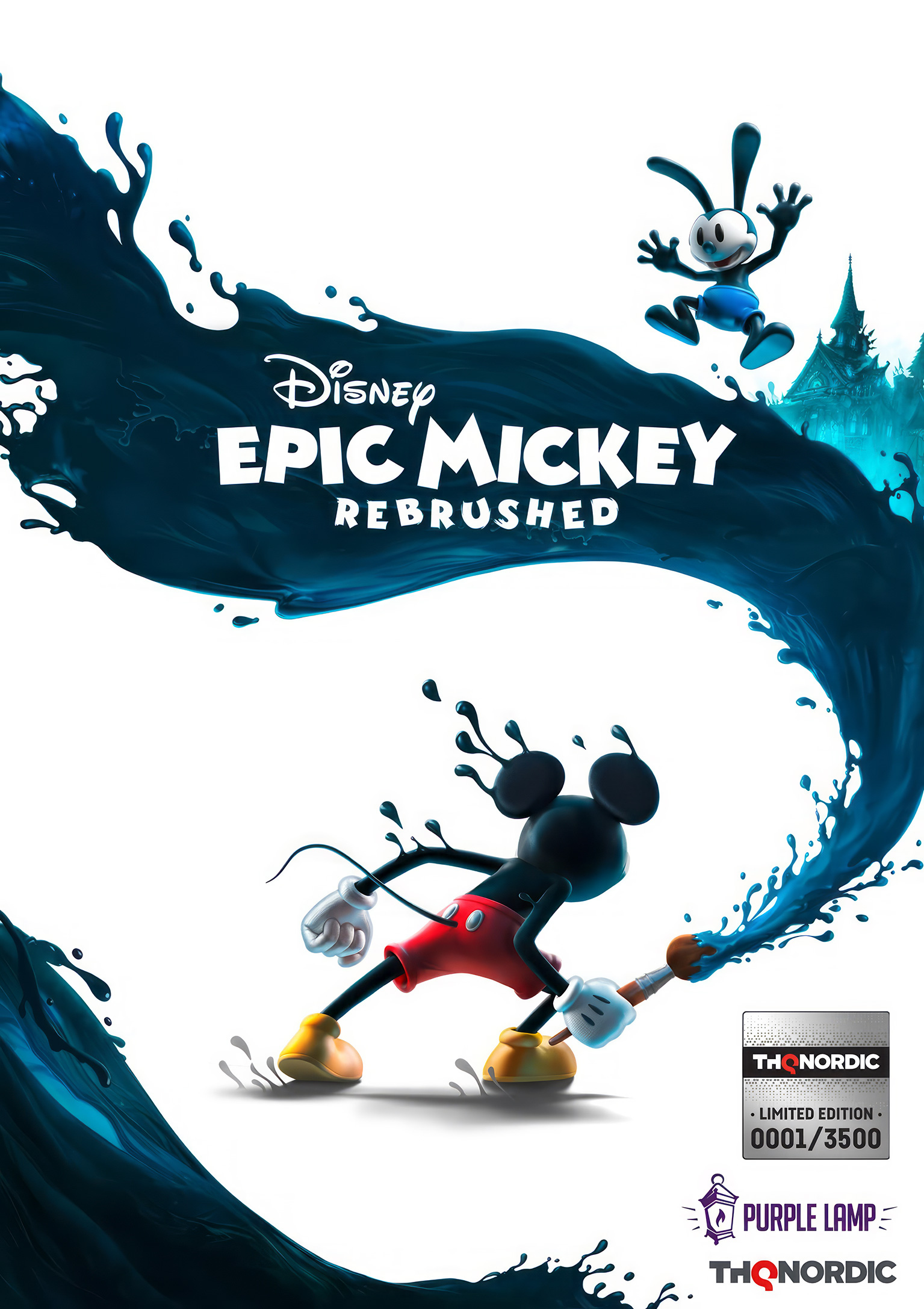 Disney Epic Mickey: Rebrushed - pedn DVD obal