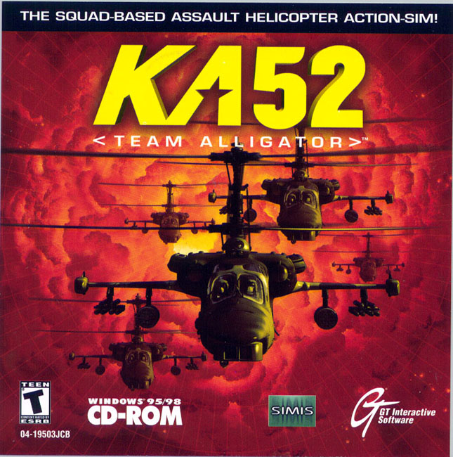 KA52 Team Alligator - pedn CD obal