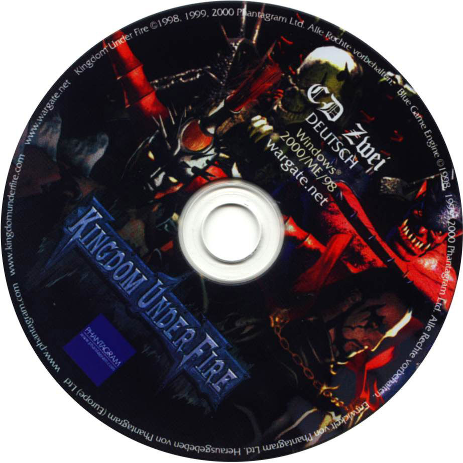 Kingdom Under Fire - CD obal 2