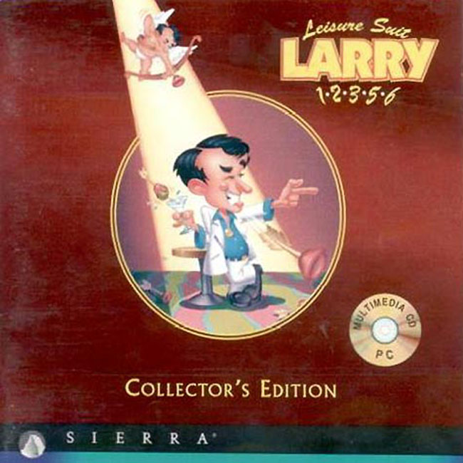 Leisure Suit Larry 1-2-3-5-6: Collector's Edition - pedn CD obal