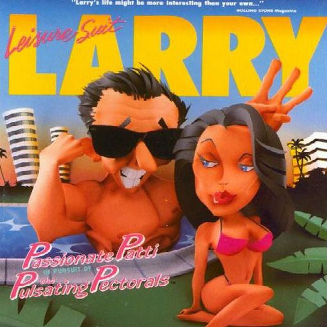 Leisure Suit Larry 3 - pedn CD obal