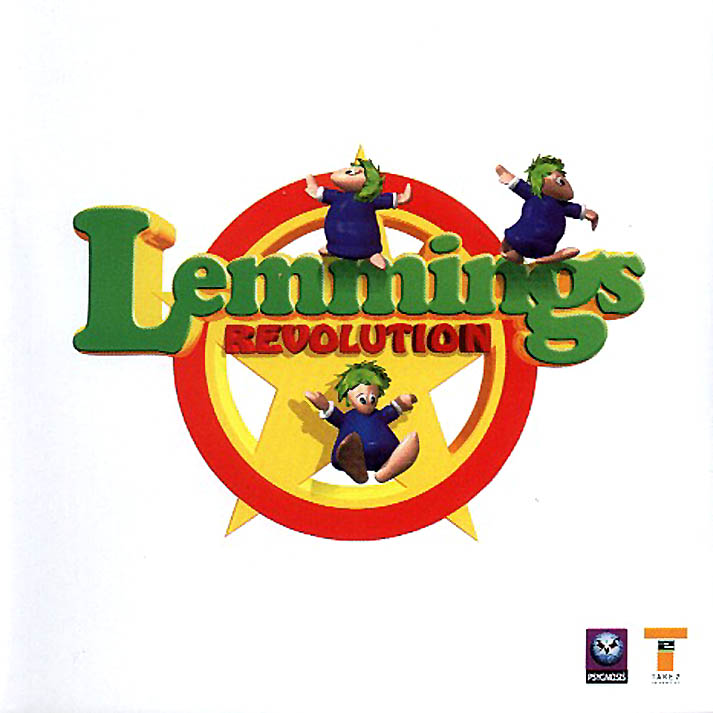 Lemmings Revolution - pedn CD obal