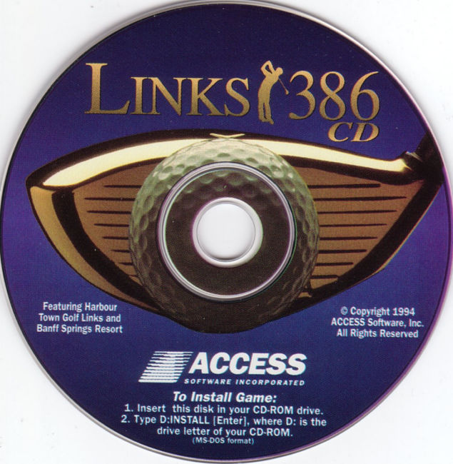 Links 386 CD - CD obal
