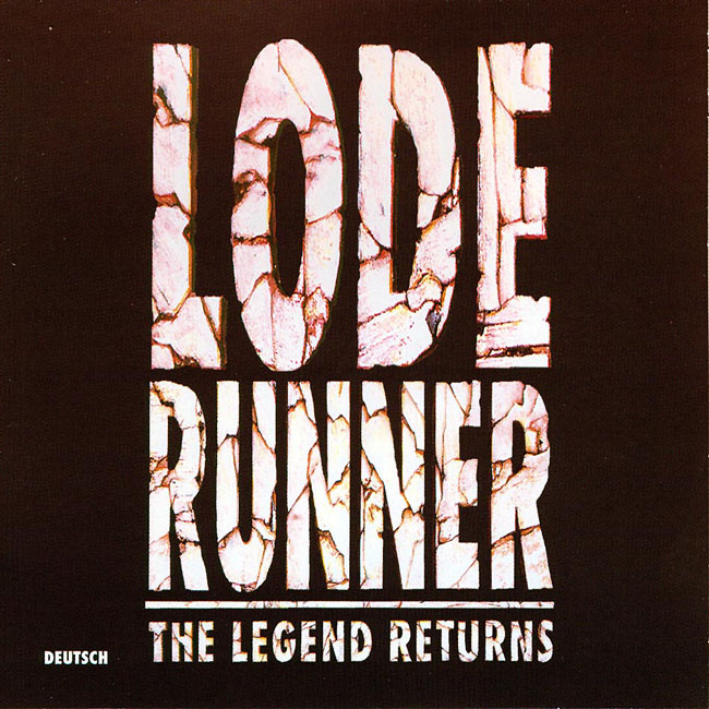 Lode Runner: The Legend Returns - pedn CD obal