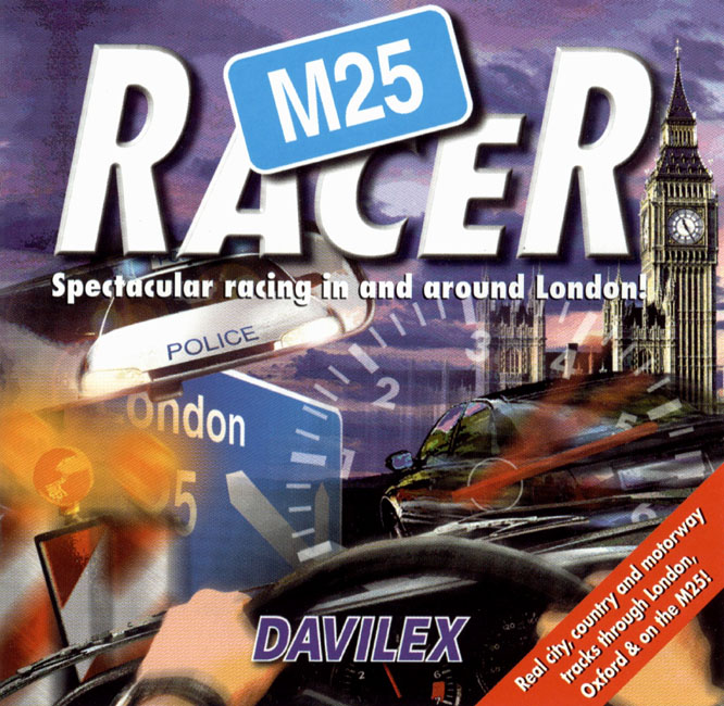 M25 Racer - pedn CD obal