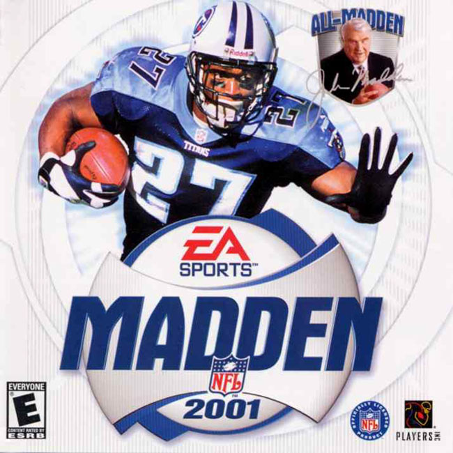 Madden NFL 2001 - pedn CD obal