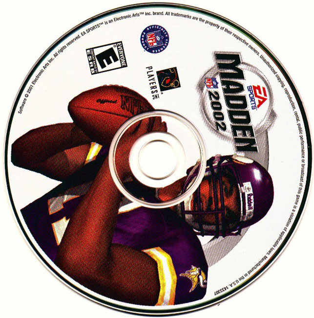 Madden NFL 2002 - CD obal