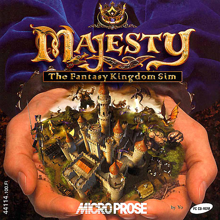 Majesty: The Fantasy Kingdom Sim - pedn CD obal